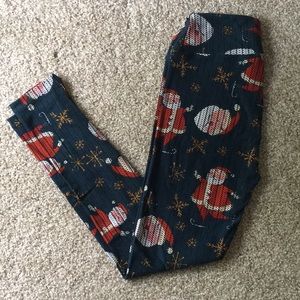 Christmas Santa LuLaRoe legging